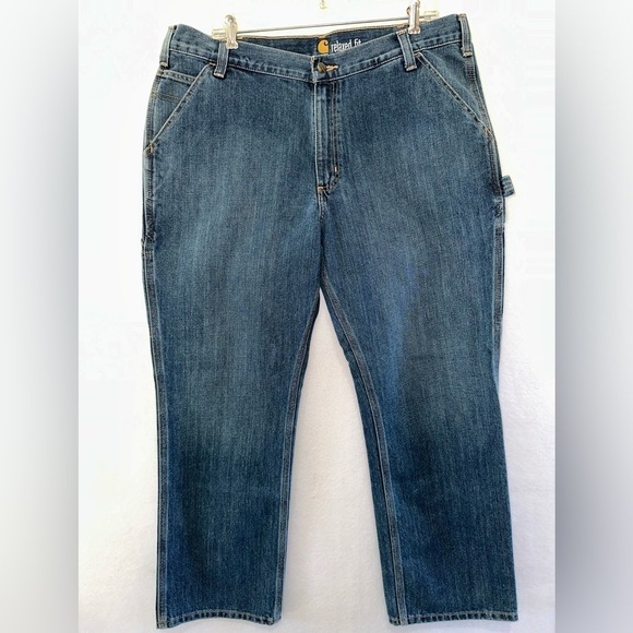 Carhartt Relaxed Fit Men's Carpenter Utility Jeans  36 - Picture 3 of 6